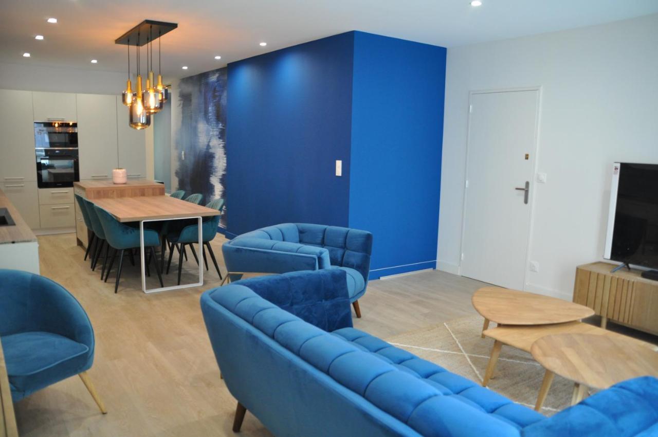 Luxe & Confort, Spacieux, Neuf, Clim Et Central Σετ Εξωτερικό φωτογραφία